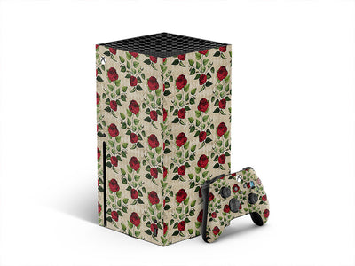 simple roses gothic XBOX DIY Decal