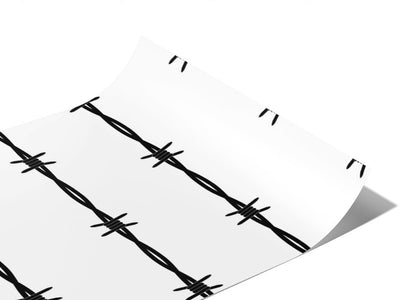 Simple Ross Barbed Wire Vinyl Wraps~Rwraps Series 914 Digitally Printed Vinyl Wrap~0