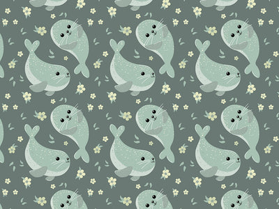 Simple Seals Marine Life Vinyl Wrap Pattern~Rwraps Series 914 Digitally Printed Vinyl Wrap~0