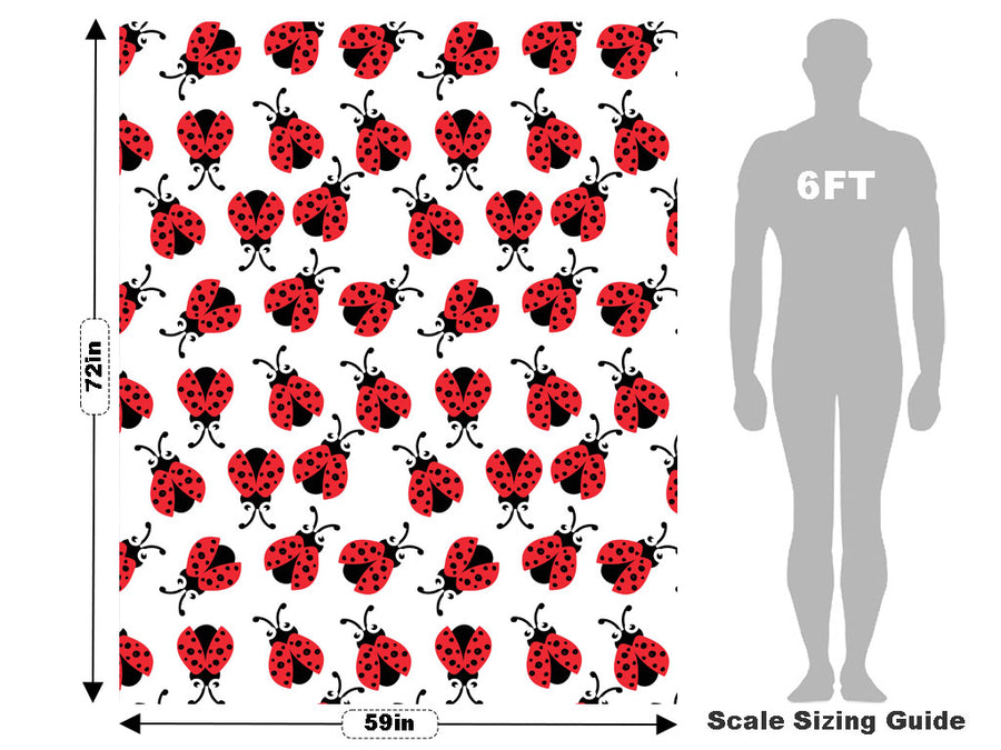 Simple Sweethearts Bug Vehicle Wrap Scale~Rwraps Series 914 Simple Sweethearts Bug Measurements~1