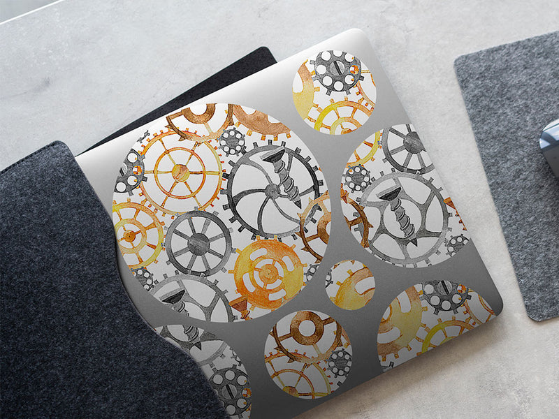 simple tools steampunk DIY Laptop Stickers