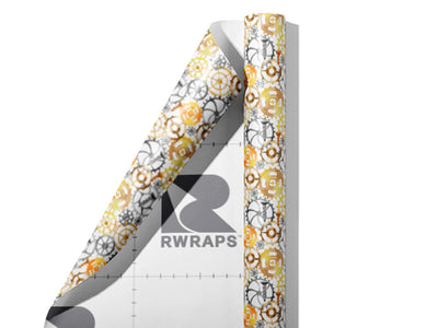 Simple Tools Steampunk Wrap Film Sheets~Rwraps Series 914 Simple Tools Steampunk Scrolled Sheet~3