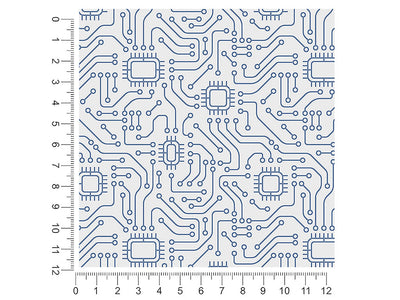 Simple White Technology Vehicle Wrap Scale~Rwraps Series 914 Simple White Technology Measurements~2