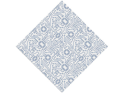 Simple White Technology Vinyl Wrap Pattern~Rwraps Series 914 Digitally Printed Vinyl Wrap~0