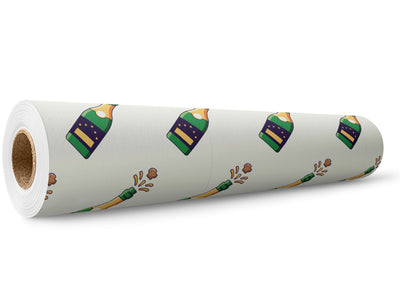 Sincere Congratulations Alcohol Wrap Film Wholesale Roll~Rwraps Series 914 Digitally Printed Vinyl Roll~5