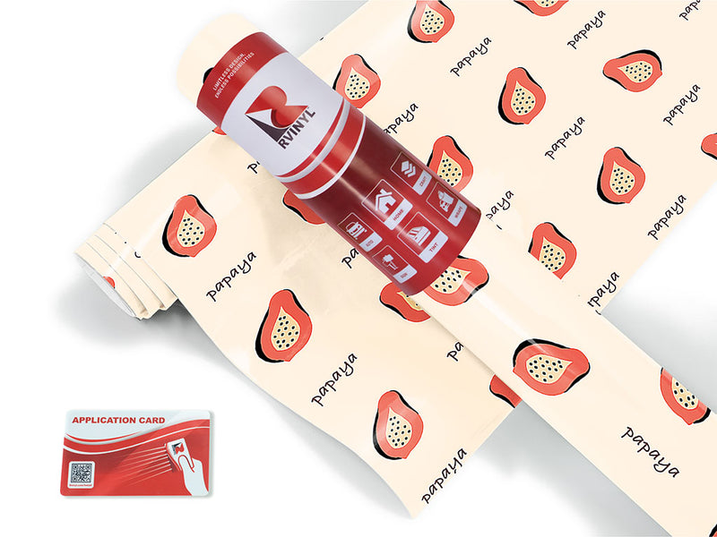 singapore pink fruit Craft Vinyl Roll