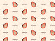 Singapore Pink Fruit Vinyl Wrap Pattern~Rwraps Series 914 Digitally Printed Vinyl Wrap~0