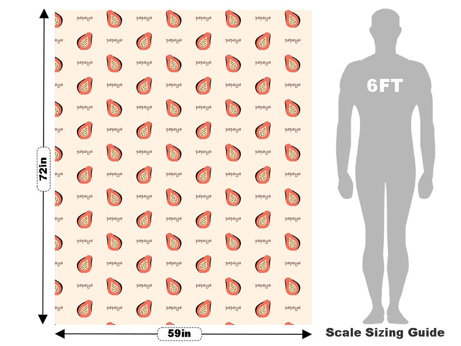 Singapore Pink Fruit Vehicle Wrap Scale~Rwraps Series 914 Singapore Pink Fruit Measurements~1