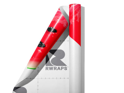Single Slice Fruit Wrap Film Sheets~Rwraps Series 914 Single Slice Fruit Scrolled Sheet~3