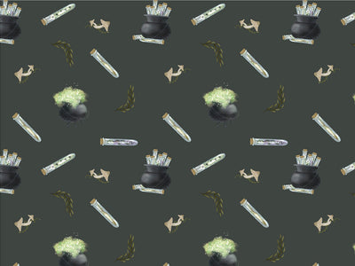 Sinister Vials Witch Vinyl Wrap Pattern~Rwraps Series 914 Digitally Printed Vinyl Wrap~0