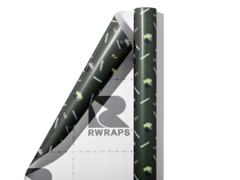 Sinister Vials Witch Wrap Film Sheets~Rwraps Series 914 Sinister Vials Witch Scrolled Sheet~3