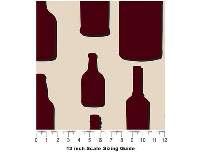 Sip Away Alcohol Vinyl Film Pattern Size 12 inch Scale~Rwraps Sip Away Alcohol Sizing Chart~2