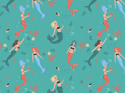 Siren Song Fantasy Vinyl Wrap Pattern~Rwraps Series 914 Digitally Printed Vinyl Wrap~0