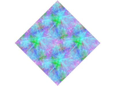 Sixties Colorwheel Tie Dye Vinyl Wrap Pattern