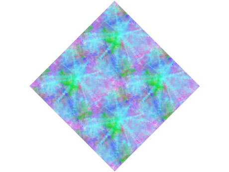 Sixties Colorwheel Tie Dye Vinyl Wrap Pattern