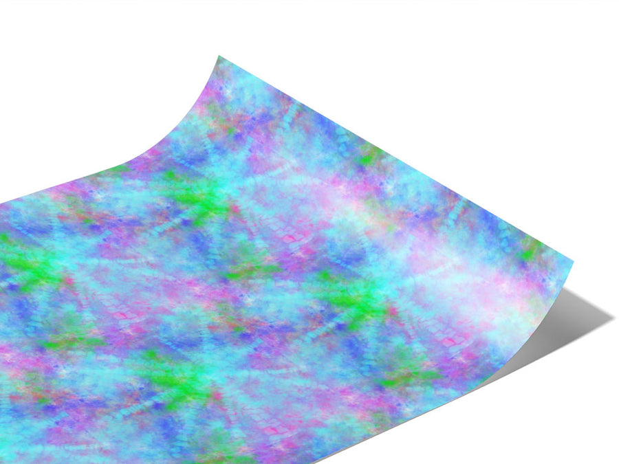 Sixties Colorwheel Tie Dye Vinyl Wraps~Rwraps Series 914 Digitally Printed Vinyl Wrap~0