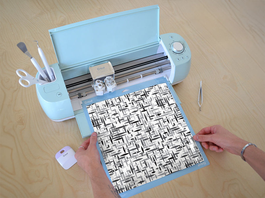 sixties television abstract geometric Cricut Compatible Vinyl