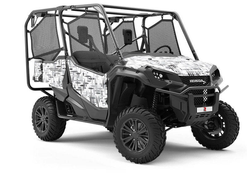 Sixties Television Abstract Utility Vehicle Vinyl Wrap
