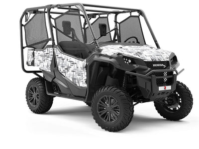 Sixties Television Abstract Utility Vehicle Vinyl Wrap
