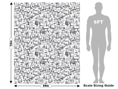 Sixties Television Abstract Vehicle Wrap Scale~Rwraps Series 914 Sixties Television Abstract Measurements~1
