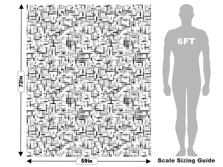 Sixties Television Abstract Vehicle Wrap Scale~Rwraps Series 914 Sixties Television Abstract Measurements~1