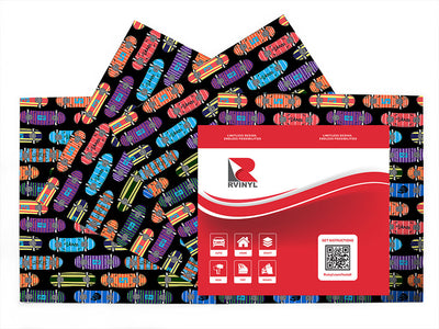 skate punk sport Craft Vinyl Sheet Pack