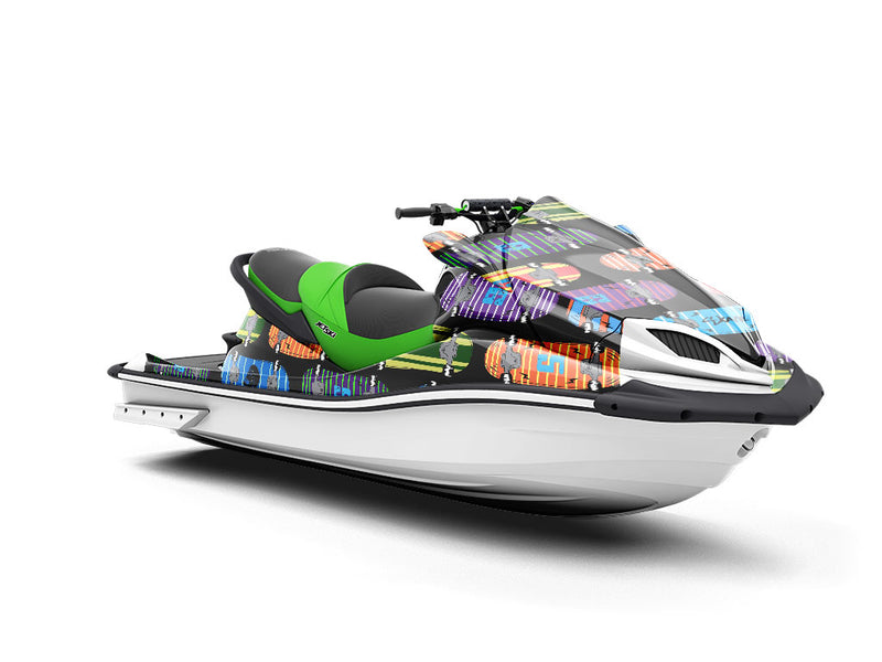 Skate Punk Sport Jet Ski Vinyl Customized Wrap