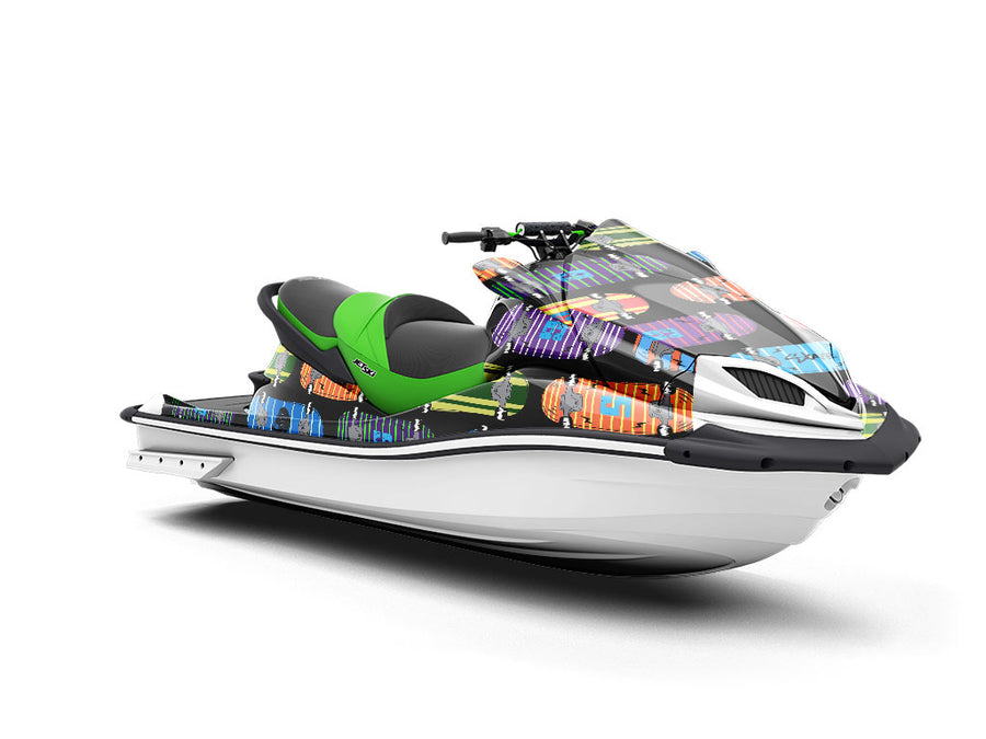 Skate Punk Sport Jet Ski Vinyl Customized Wrap