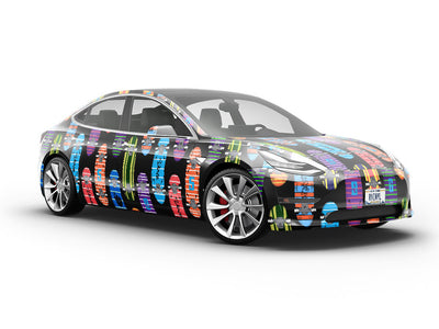 Skate Punk Sport Vehicle Vinyl Wrap