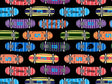 Skate Punk Sport Vinyl Wrap Pattern~Rwraps Series 914 Digitally Printed Vinyl Wrap~0
