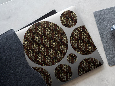skeleton closet gothic DIY Laptop Stickers