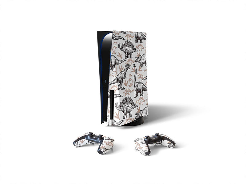 sketchbook stories dinosaur Sony PS5 DIY Skin