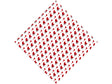 Skipped Beat Heart Vinyl Wrap Pattern