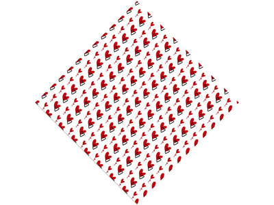 Skipped Beat Heart Vinyl Wrap Pattern