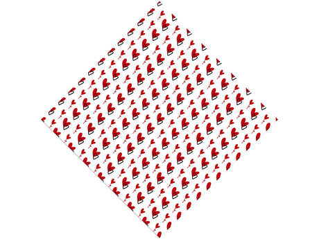 Skipped Beat Heart Vinyl Wrap Pattern