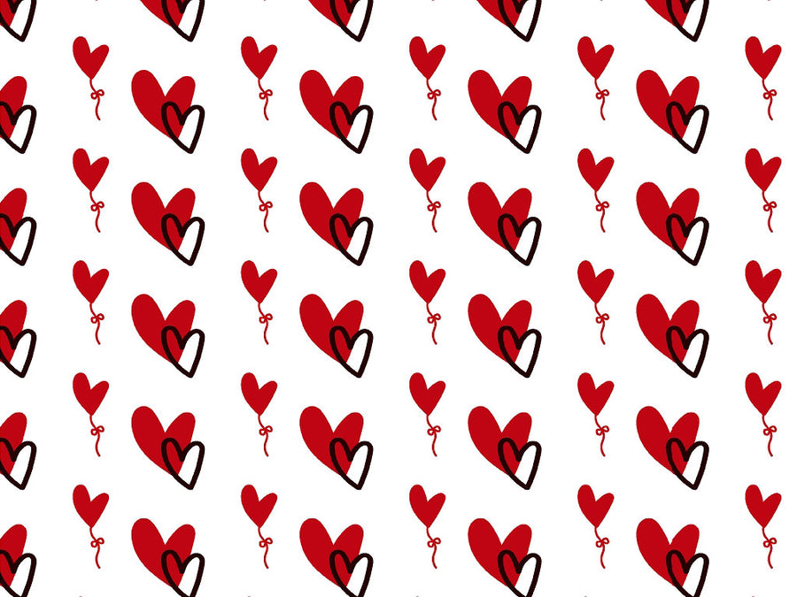 Skipped Beat Heart Vinyl Wrap Pattern~Rwraps Series 914 Digitally Printed Vinyl Wrap~0