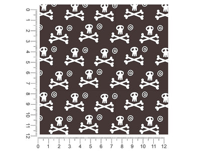 skull and crossbones pirate 1ft x 1ft Craft Sheets
