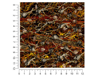 skull blaze camouflage 1ft x 1ft Craft Sheets