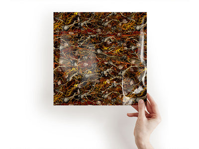 skull blaze camouflage Craft Sheets
