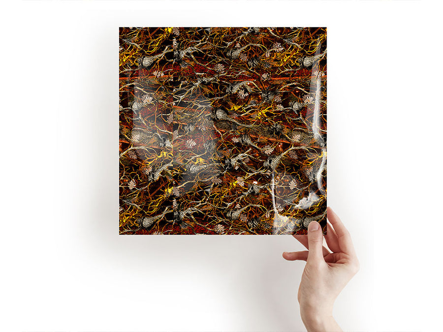 skull blaze camouflage Craft Sheets