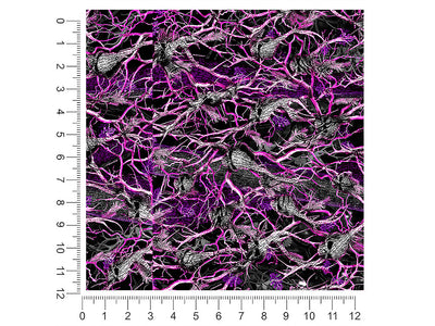 skull pink camouflage 1ft x 1ft Craft Sheets