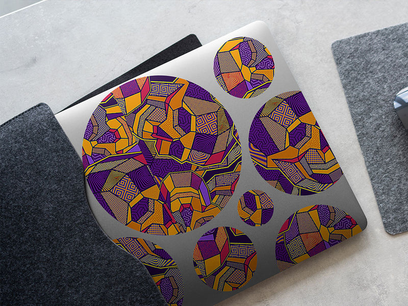 skull render skull and bones DIY Laptop Stickers
