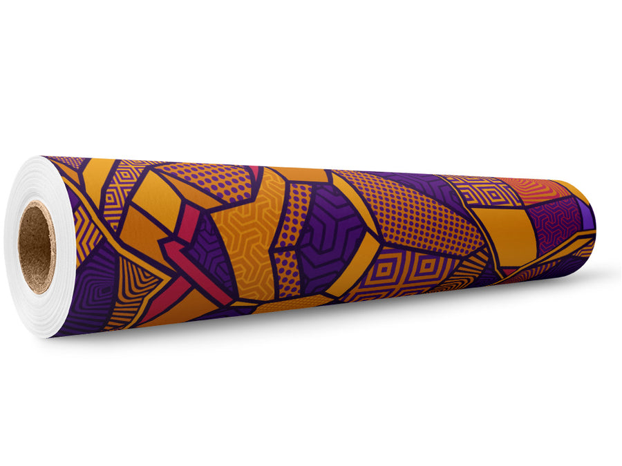 Skull Render Halloween Wrap Film Wholesale Roll~Rwraps Series 914 Digitally Printed Vinyl Roll~5