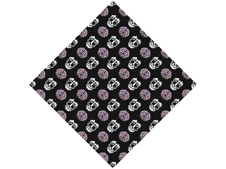 Skull Stripping Halloween Vinyl Wrap Pattern
