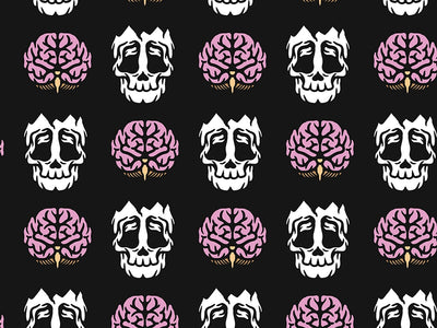 Skull Stripping Halloween Vinyl Wrap Pattern~Rwraps Series 914 Digitally Printed Vinyl Wrap~0