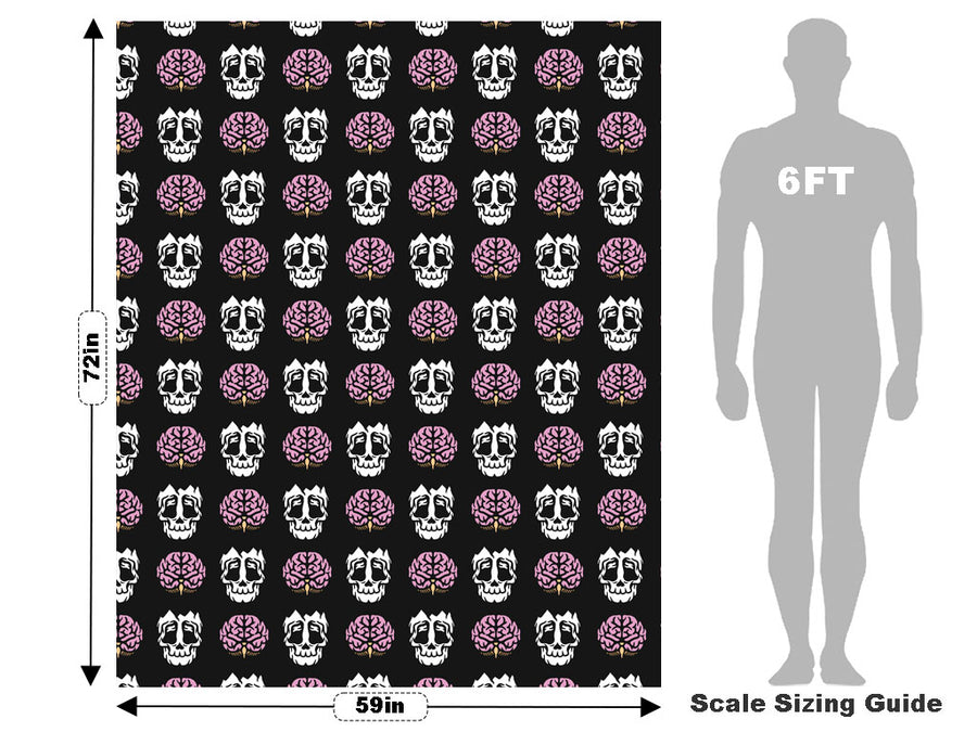 Skull Stripping Halloween Vehicle Wrap Scale~Rwraps Series 914 Skull Stripping Halloween Measurements~1