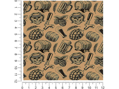 skull tankard alcohol 1ft x 1ft Craft Sheets
