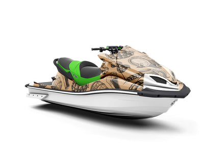 Skull Tankard Alcohol Jet Ski Vinyl Customized Wrap