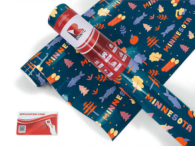 sky-blue waters  Craft Vinyl Roll