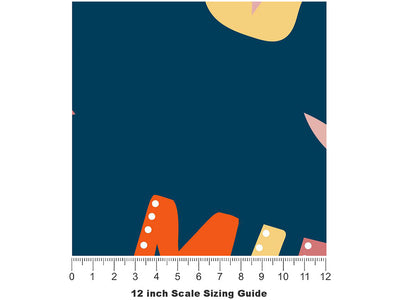 Sky-Blue Waters Americana Vinyl Film Pattern Size 12 inch Scale~Rwraps Sky-Blue Waters Americana Sizing Chart~3